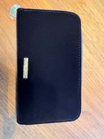 Marken Elegante Samt Clutch Schwarz Giorgio Armani
