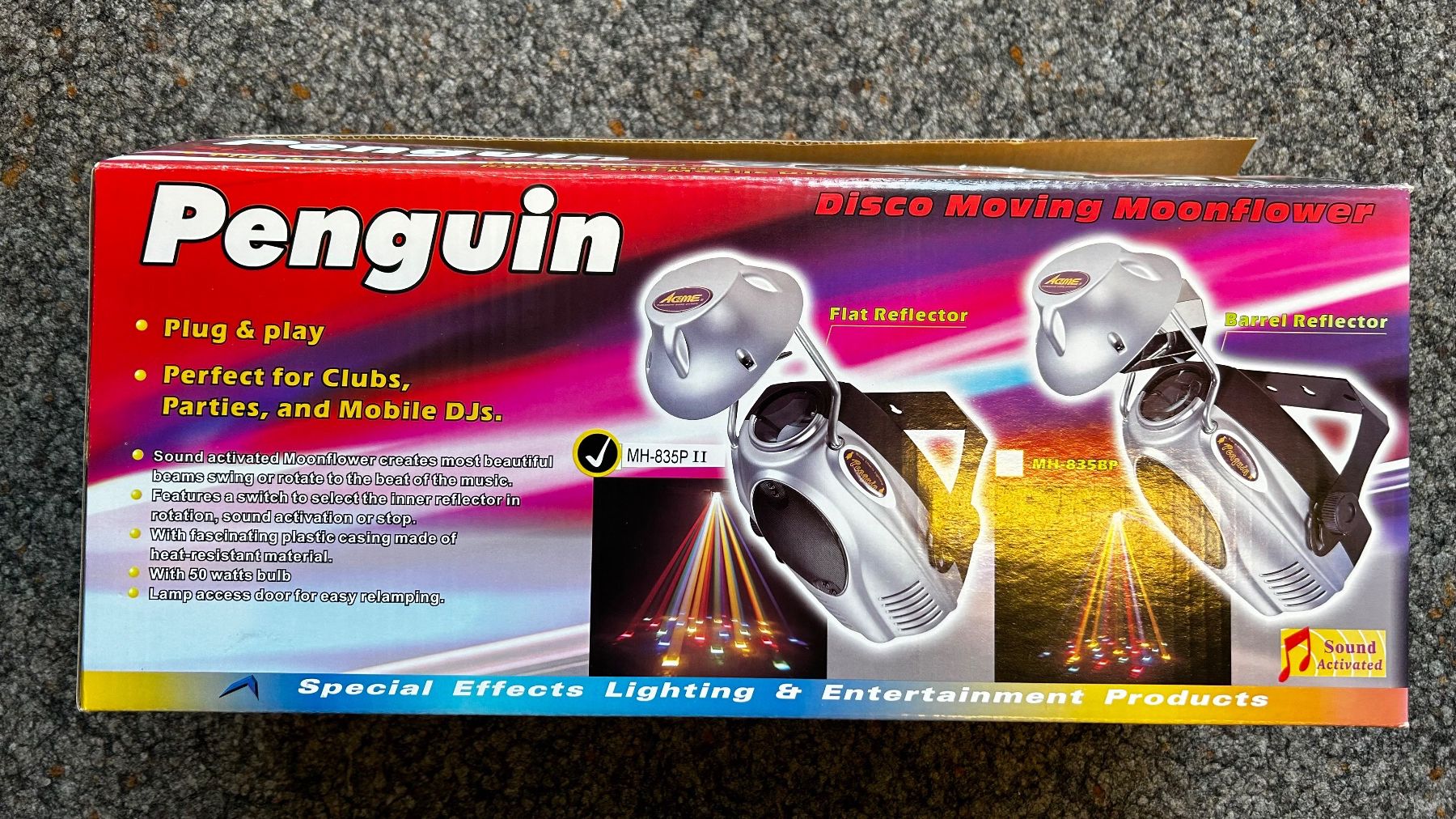 Lampade: Penguin Disco Moving Moonflower gebraucht – Usato da Aesch BL venduto da BernisFlomi 2