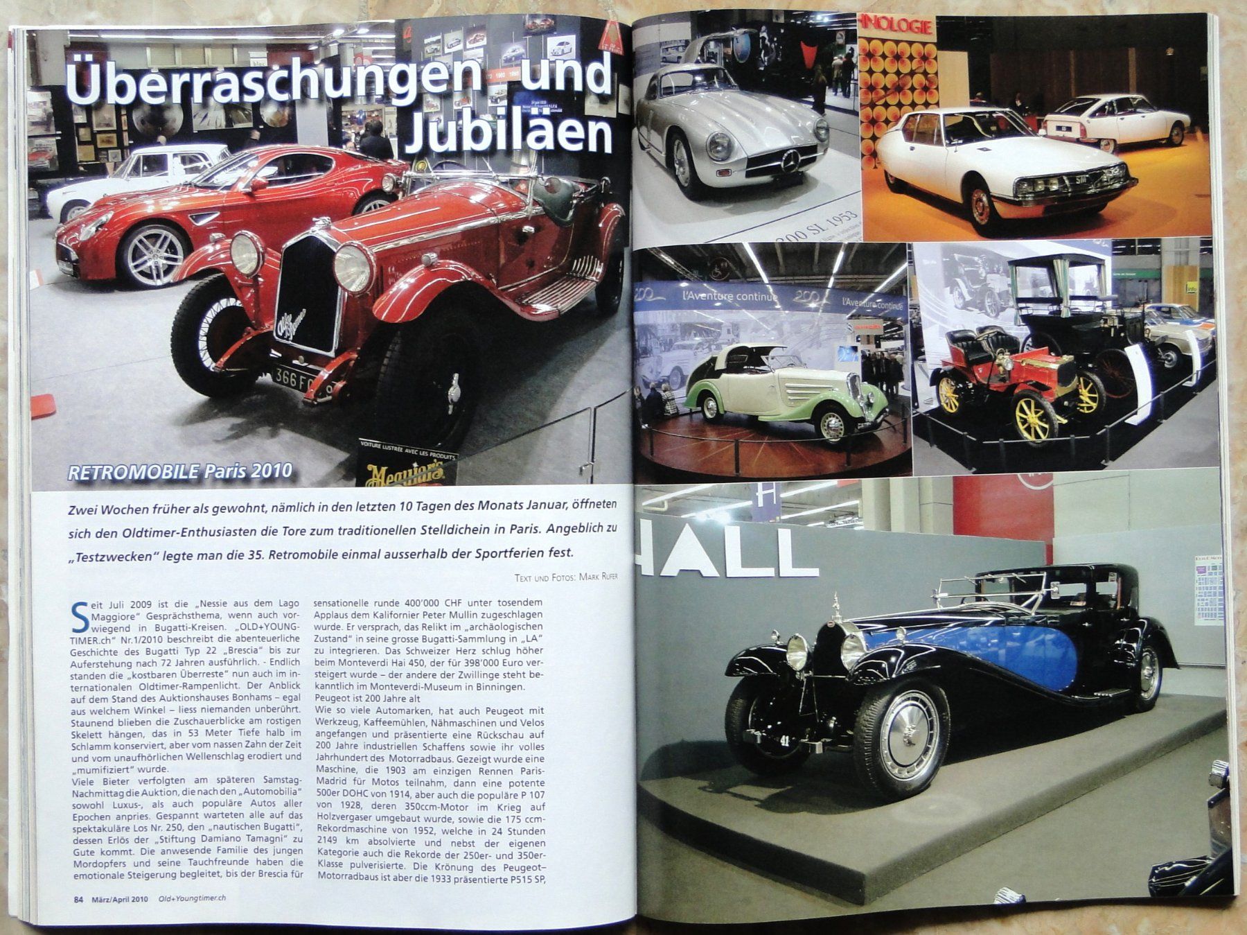 Riviste & Magazine: Magazine Oldtimer CH u. Programmhefte Memorial 2003-2012 – Usato da Killwangen venduto da cyrano56 9