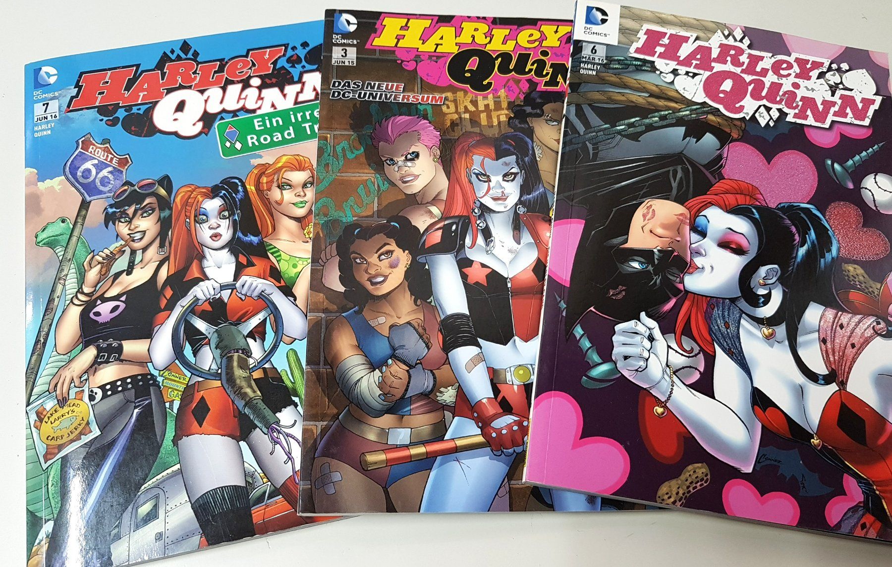 Fumetti: Comics Harley Quinn Hefte 3, 6 und 7 – Usato da Schüpfheim venduto da Games_Spielkonsolen