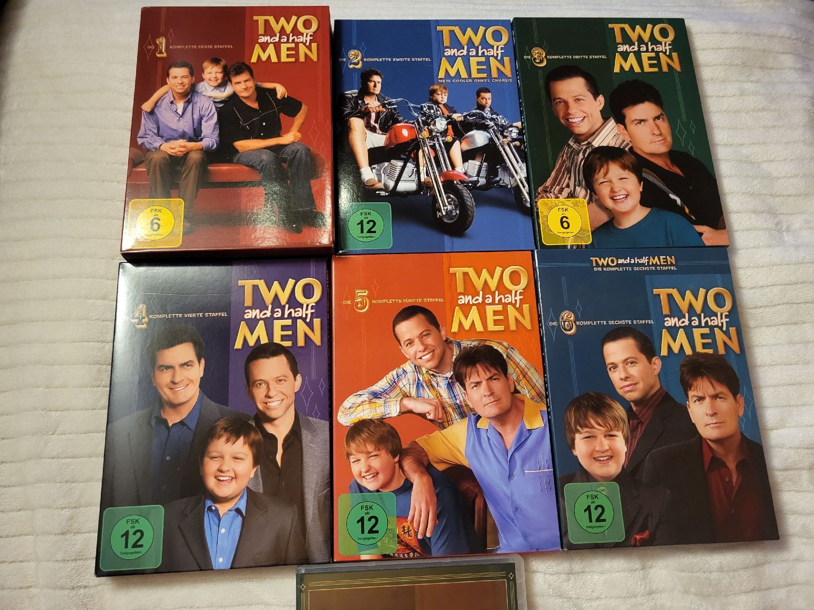 Tutti i DVDs: Two and a Half Men DVD-Sammlung Staffeln 1-7 – Usato da Ettiswil venduto da beekeper13 1