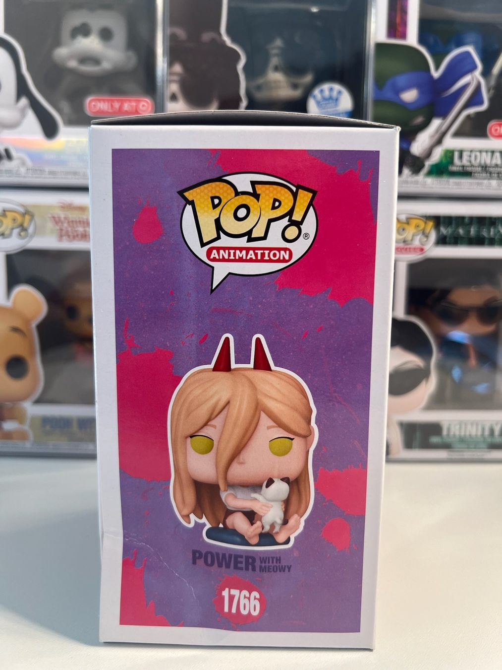 Funko POP! Animation Chainsaw Man - Power with Meowy Limitée (Neu und ...