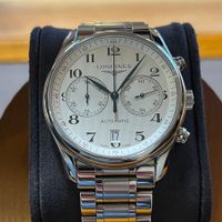 Longines Master Collection Chronograph Automatic Silver Dial