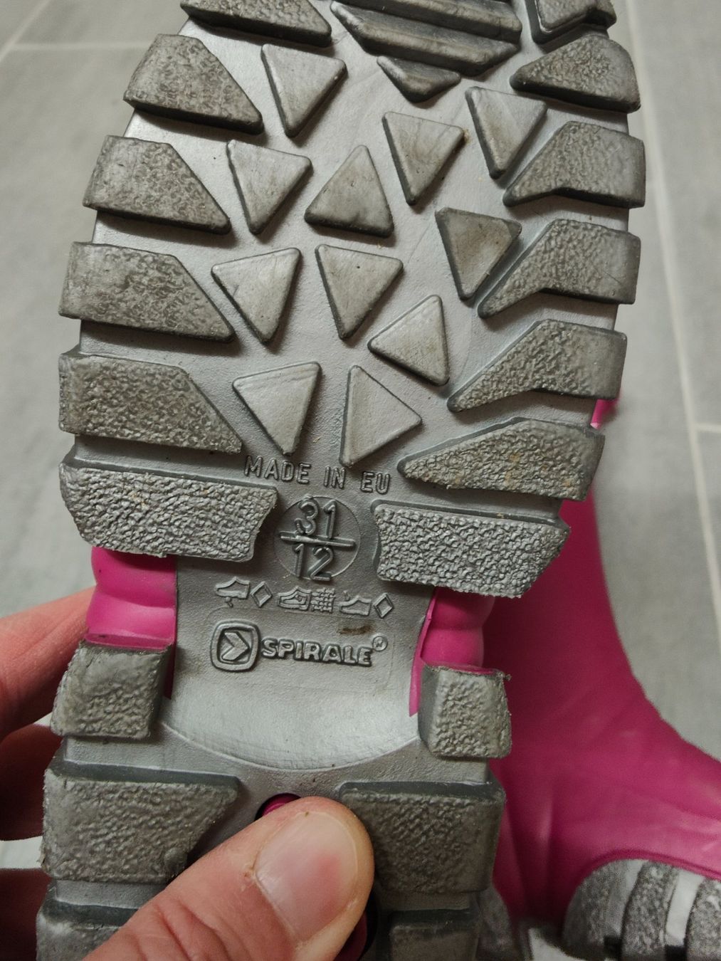 Schuhe für Mädchen: Gummistiefel gefütter - Gr. 31 – Gebraucht aus Kirchleerau von hop82 3
