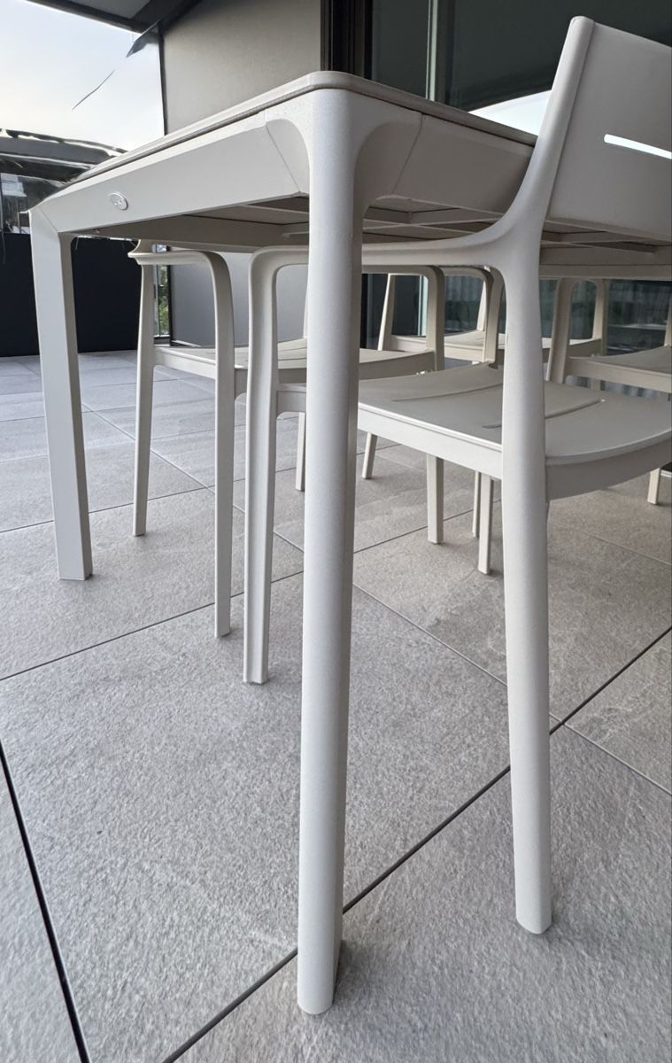 Tavoli: Gartentisch hellgrau Keramikplatten-Optik – Nuovo e nell'imballaggio originale da Kappel SO venduto da neo_52cq 1