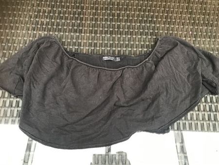 Mädchen Bershka Top schwarz S