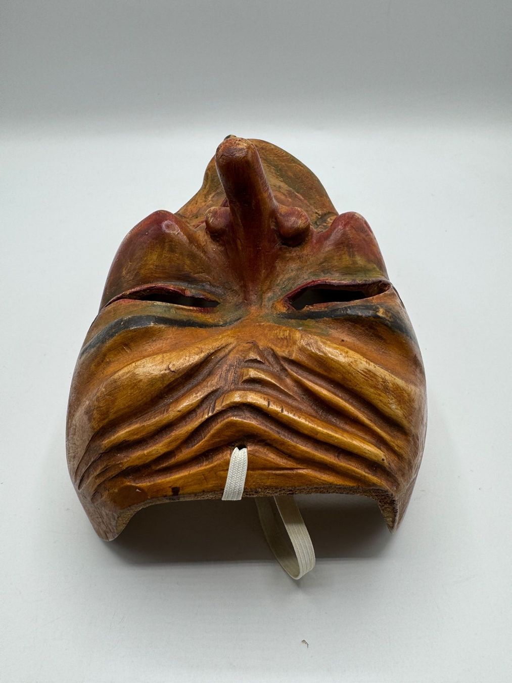 Masken: Fasnachtsmaske, Holzmaske, handgeschnitzt – Gebraucht aus Sachseln von BONATI01 3