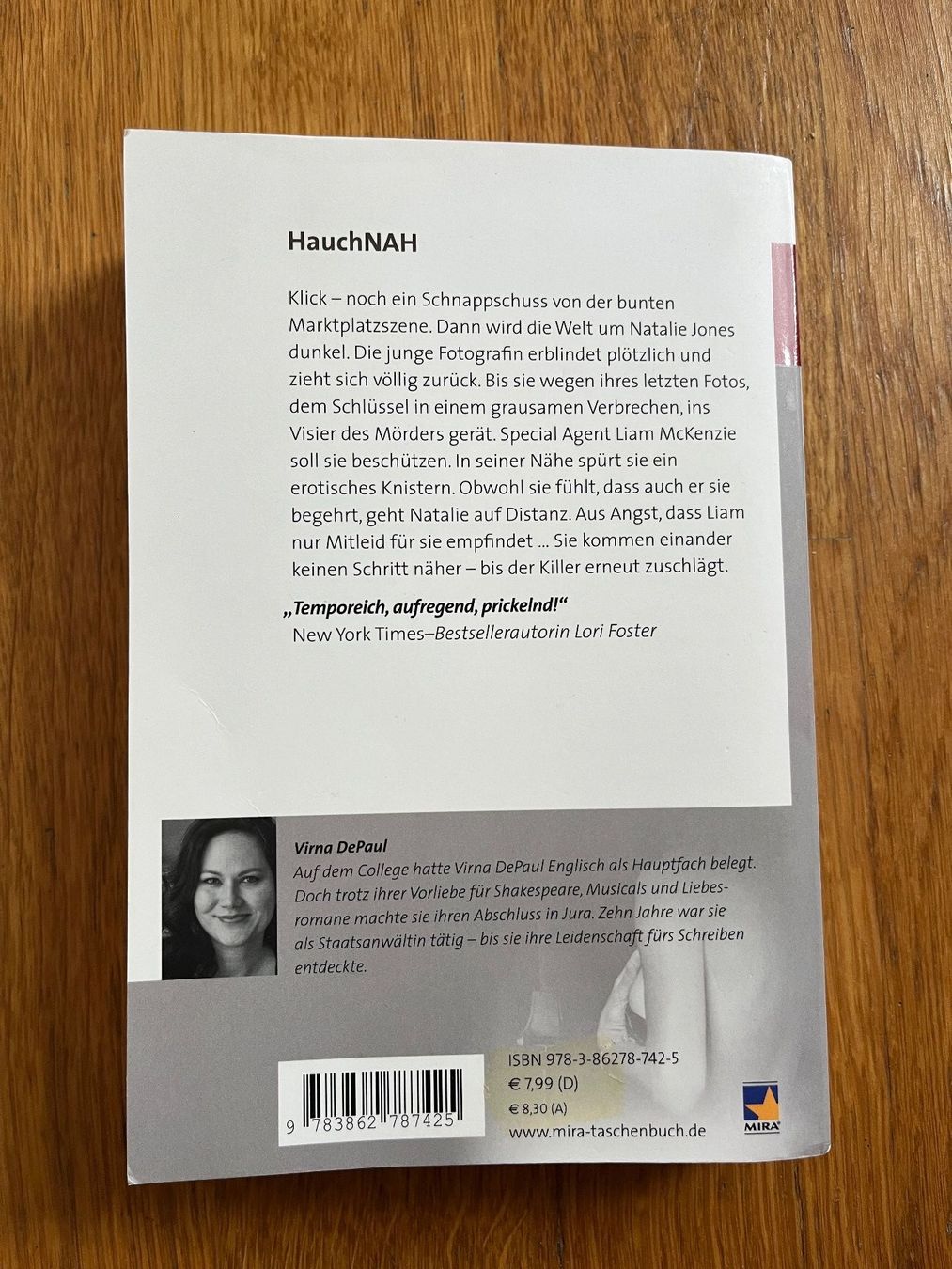 Libri: Taschenbuch "HauchNAH", Virna DePaul – Usato da Grosswangen venduto da Vita500 1