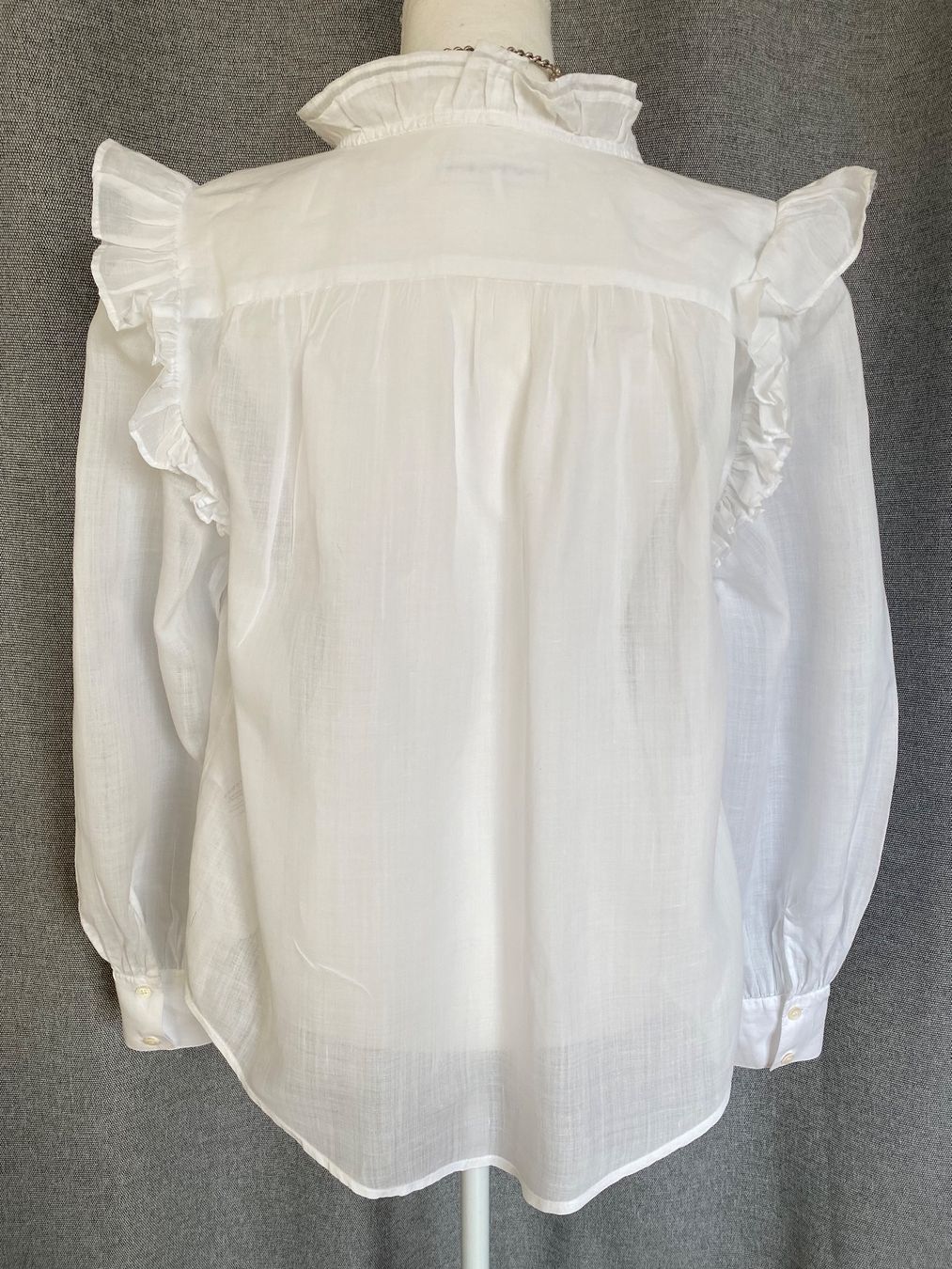 Camicette: FRAME Bluse aus Ramie Grösse L – Usato da Oberwil BL venduto da Leni-Mischi 1