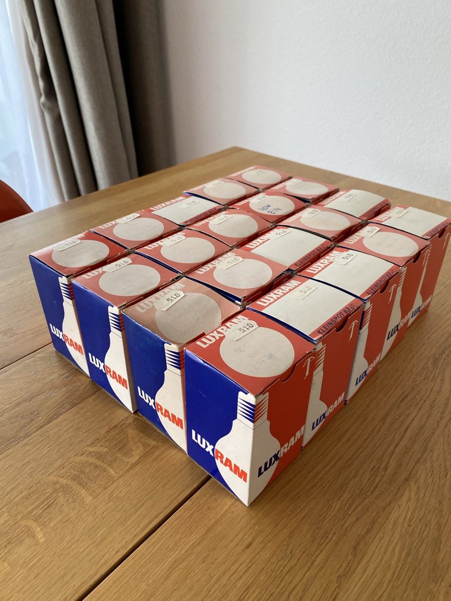 Lampes: Luxram 20 ampoules spot 40W E14 filament – Neuf avec emballage d'origine à Nyon par Nicolas1897