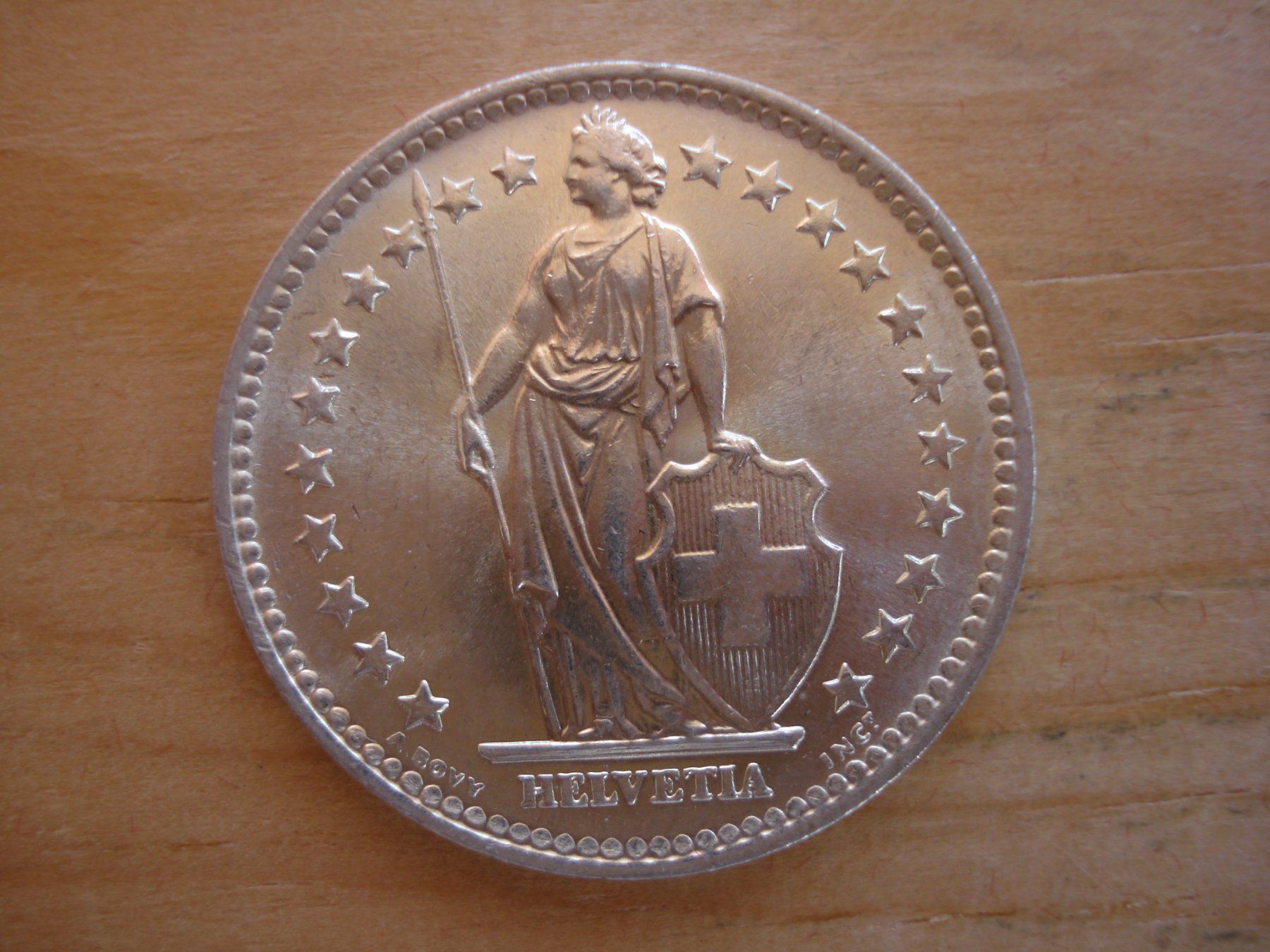 Tutti le monete: (C1) 2 Franken 1963 STGL – Usato da Erlach venduto da Net-Coins 1