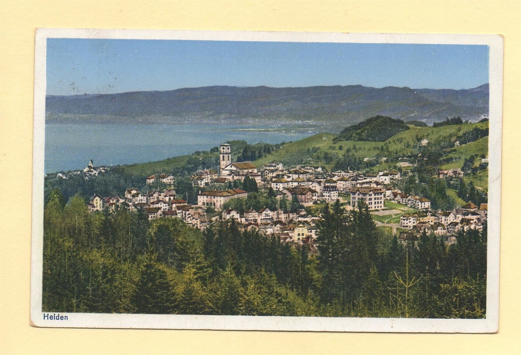 Cartoline postali: HEIDEN Max Künzli Nr. 5881 – Usato da Jona venduto da philajona