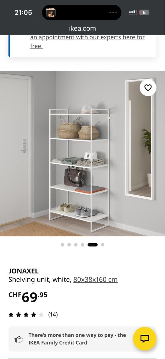 Ikea Scaffali: IKEA Jonaxel shelf – Usato da St. Gallen venduto da wuj_8mpk 1