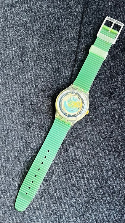 Swatch Orologi: Swatch Earth Summit 92' Vintage Uhr – Usato da Grenchen venduto da chththl 1
