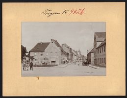Fotografie Torgau, Spitalstrasse mit B
