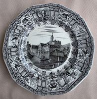 Rare Assiette de Collection Schramberg Vue de "SCHAFFHAUSEN"