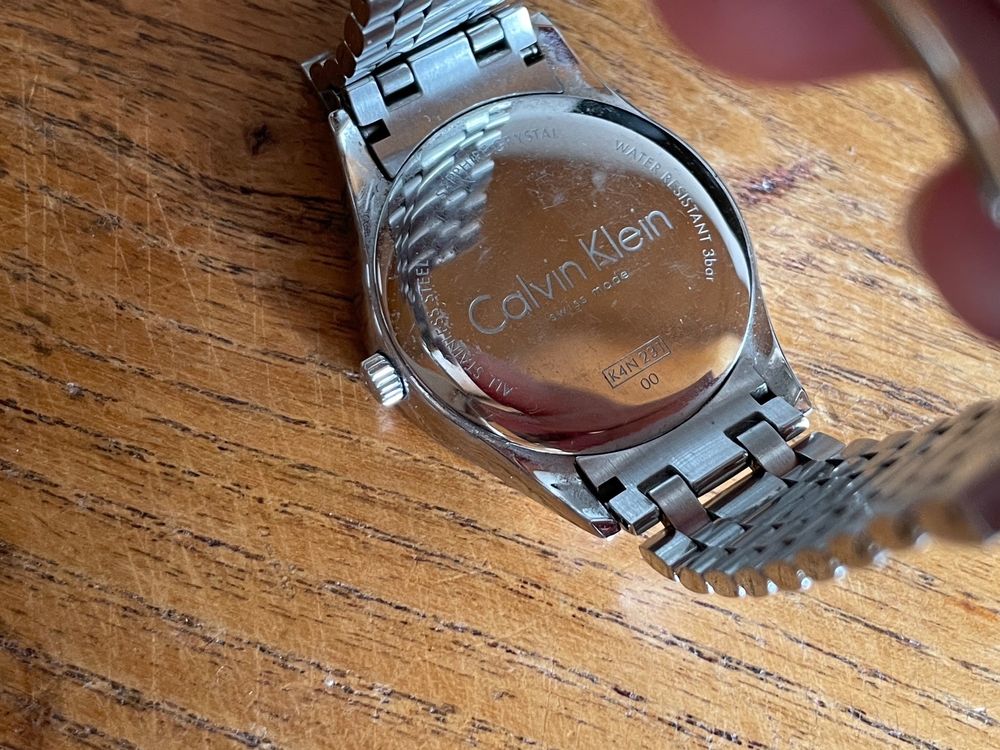Calvin Klein Uhr Silber