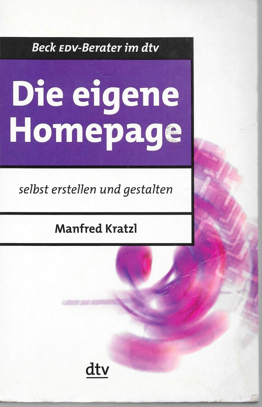 Bücher: Die eigene Homepage – Gebraucht aus Lausanne von jag_sj6f
