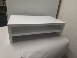 Monitorerhöhung weiss 40 cm breit