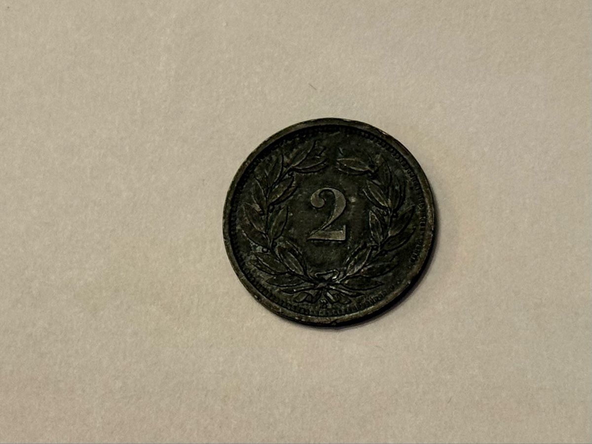 Tutti le monete: Schweiz 2 Rappen 1944 – Usato da Zürich venduto da daki81 1