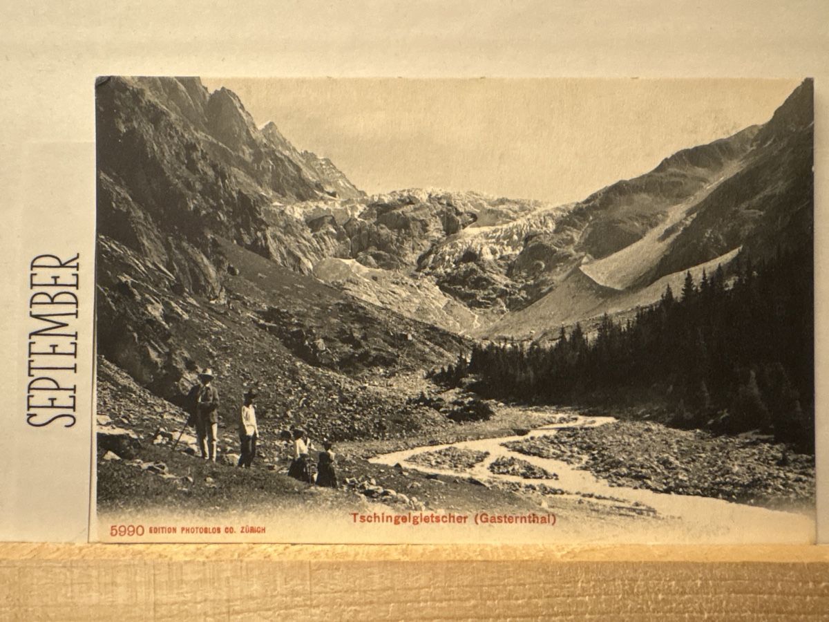 Cartoline postali: AK von Tschingelgletscher / Gasternthal – Usato da Rümlang venduto da Brieftaube1