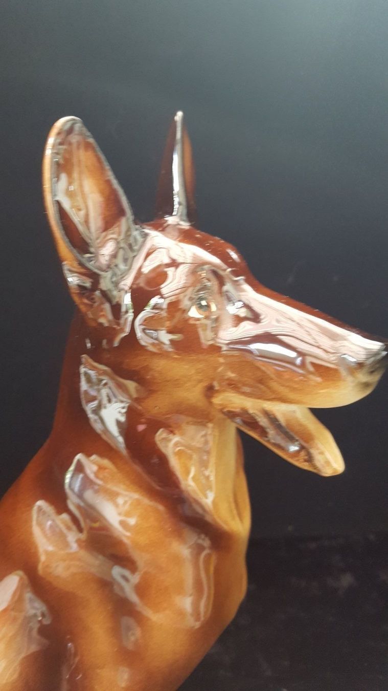 Statuette: Schäferhund Porzellan – Usato da Reinach venduto da 3Guggerli 4