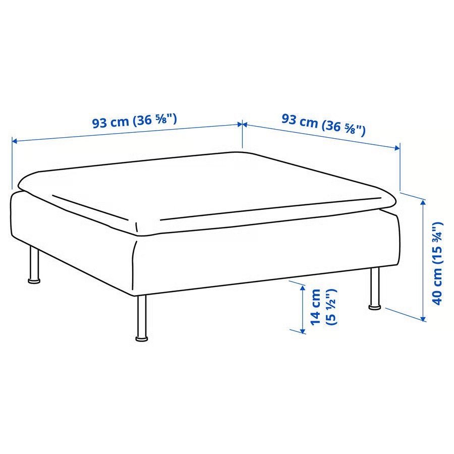 Ikea Hocker: IKEA SÖDERHAMN Hocker - Top Zustand – Gebraucht aus Luzern von monyet 3