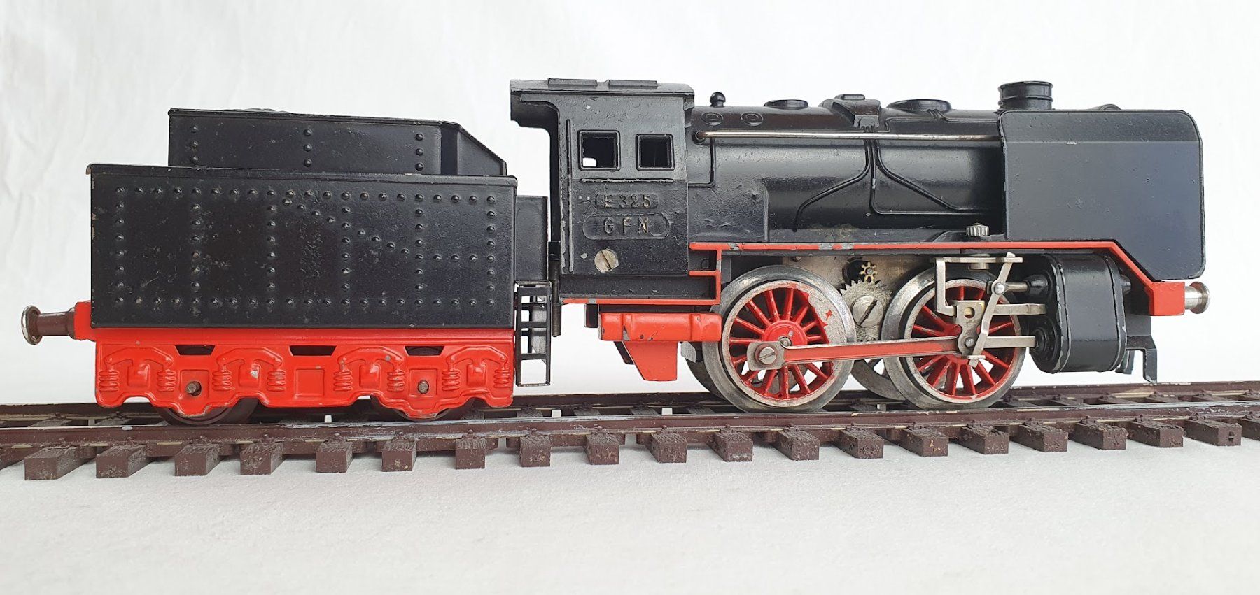 Fleischmann Modellini di ferrovie: Fleischmann GFN E325 1949 bis 1959 Tinplate/Spur 0 – Usato da Seon venduto da voAllBah 1