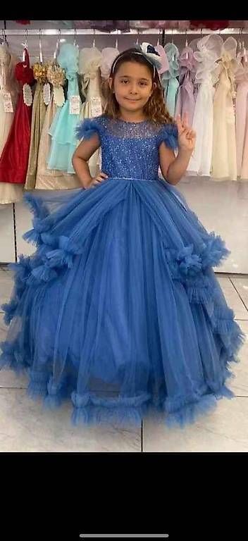 Vestiti & Gonne: Mädchen Festkleid, Pronzessinkleid – Nuovo e nell'imballaggio originale da Niederuzwil venduto da sevgi1982