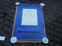 Ausstellungs Plakat: Henri Matisse im Trudelhaus, Baden