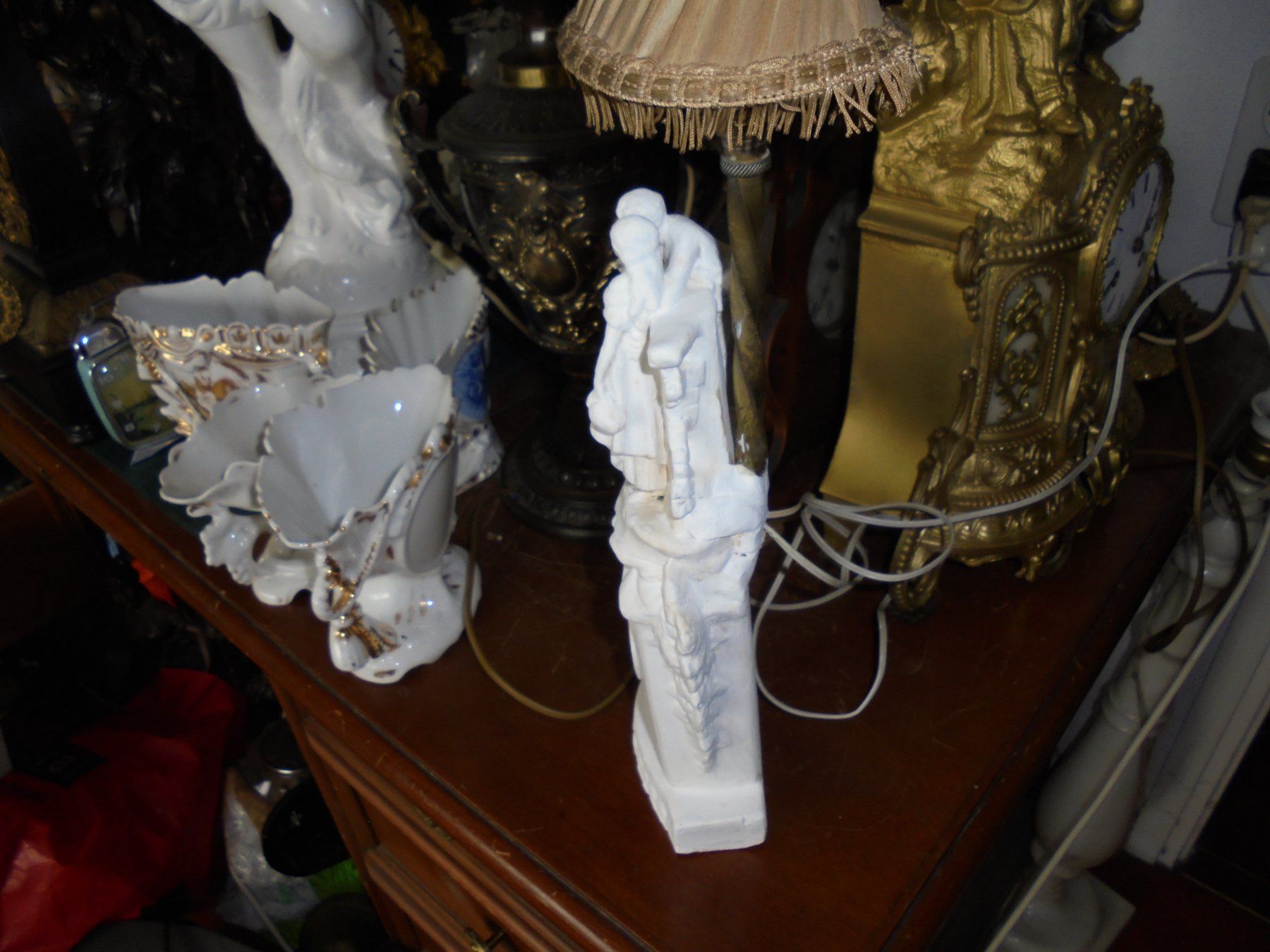 Lampade: Antike Lampe ca. 1900-20 – Usato da Camorino venduto da Hunpete 4