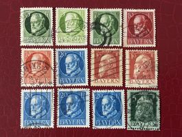 Timbres - Allemagne Bayern
