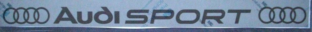 Sticker: Audi Sport mit Ring  Front/Heckscheibe – Usato da Aarau venduto da Foruschweiz