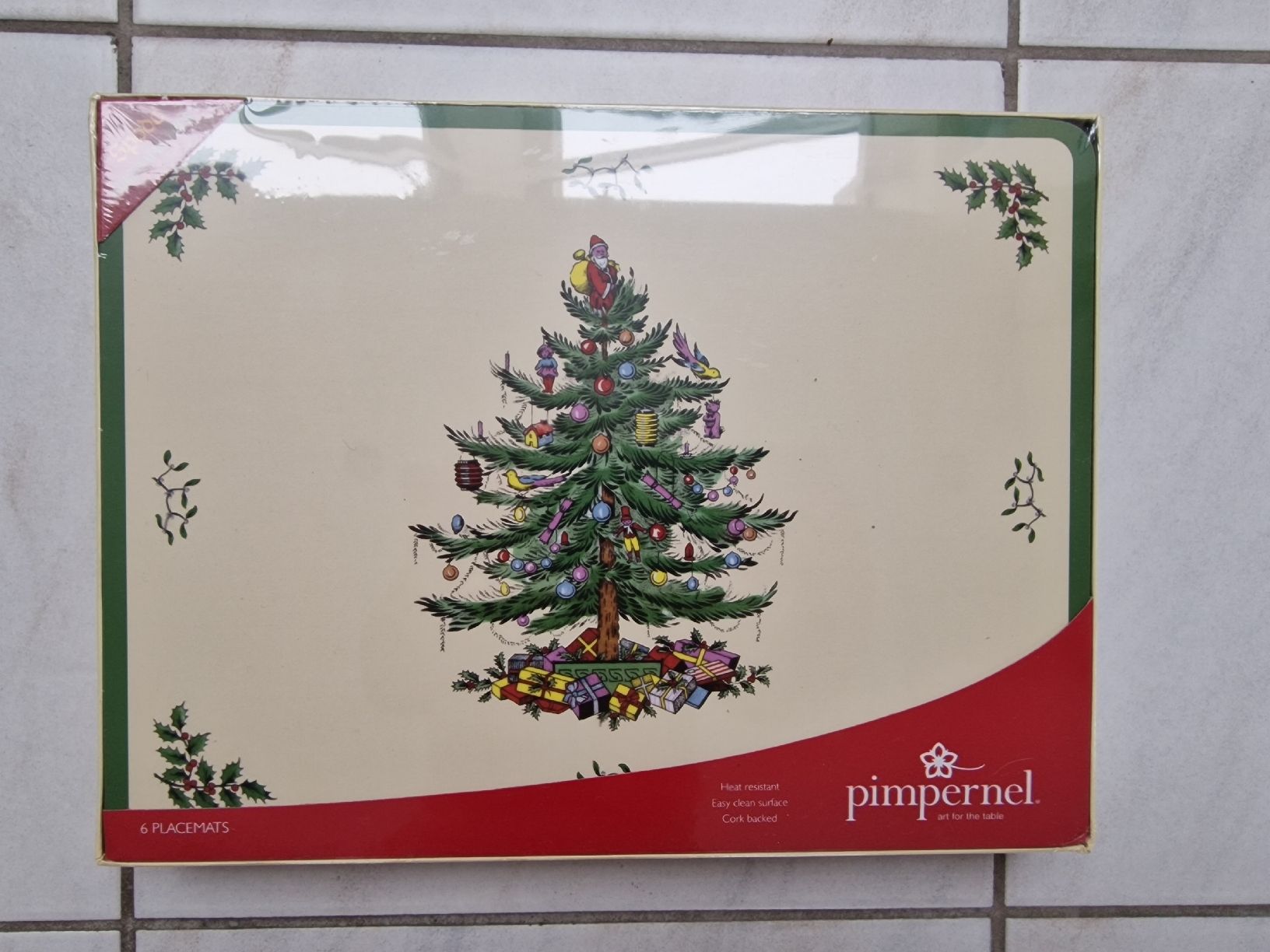 Tischset: 6 Tischset Spode Weihnachten – Neu und originalverpackt aus Oberglatt ZH von Alischa1