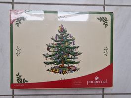 6 Tischset Spode Weihnachten