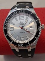 Unisex Uhr Richelieu Swiss Quarz Datum Schwarz Armband