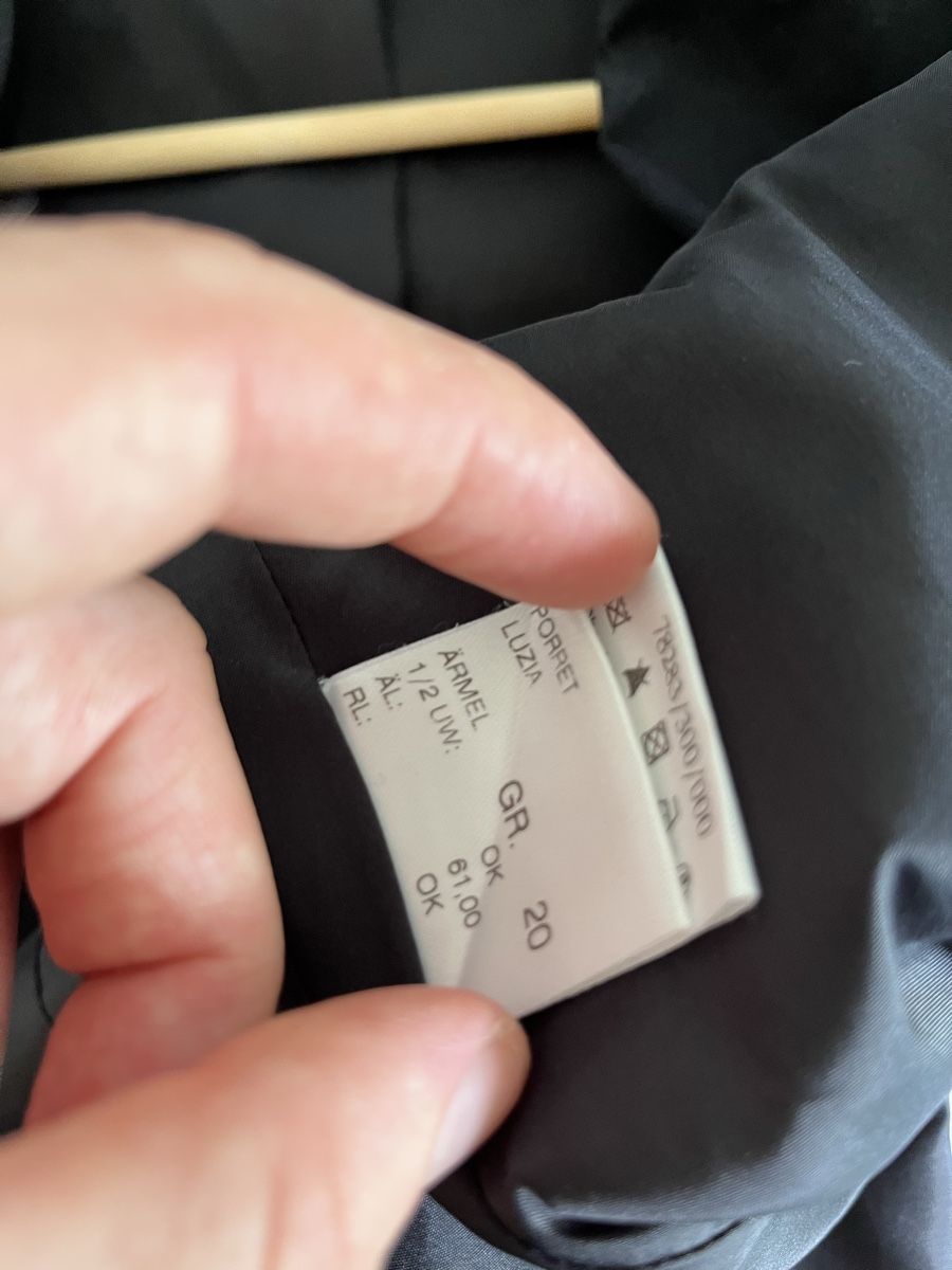 Giacche: UEFA Blazer René Lezard black size 20  – Usato da Lausanne venduto da Danash 6