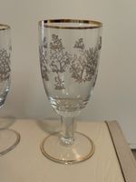 Irish Coffee Gläser Vintage mit Goldrand