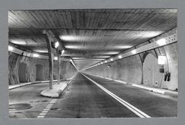1964, TUNNEL DU GRAND-SAINT-BERNARD, RÜCKS. K-0 SIERRE
