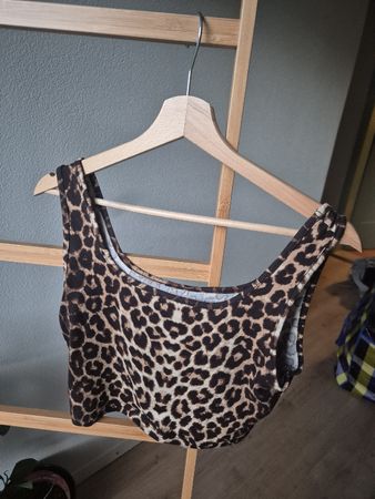 Cropped Top Leo Grösse S/M