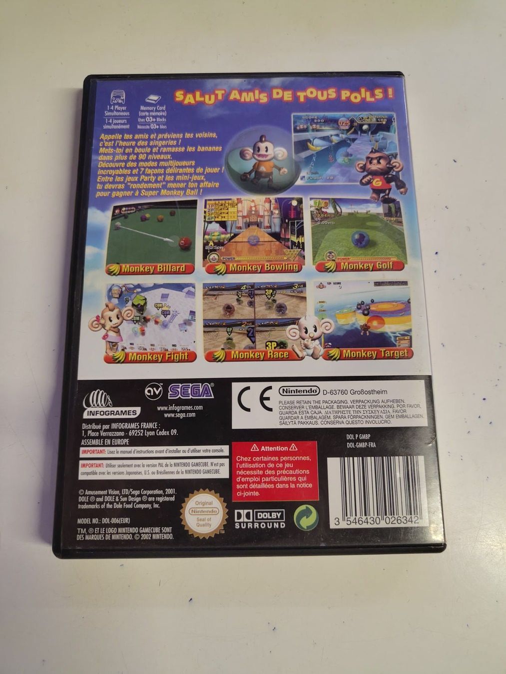 Nintendo Giochi: Jeu Gamecube - Super Monkey Ball – Usato da Saxon venduto da dan_drn5 1