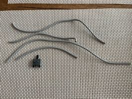Lego Technik 42053 Pneumatik Schlauch Schläuche Switch grau