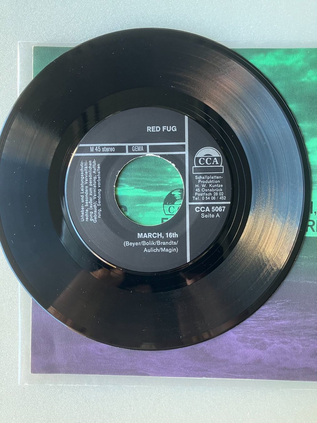 Dischi in vinile: Red Fug – Usato da Aarwangen venduto da Jukebox3 3