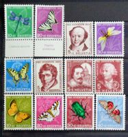 PRO JUVENTUTE 1951 à 1957: Lot de timbres neufs **