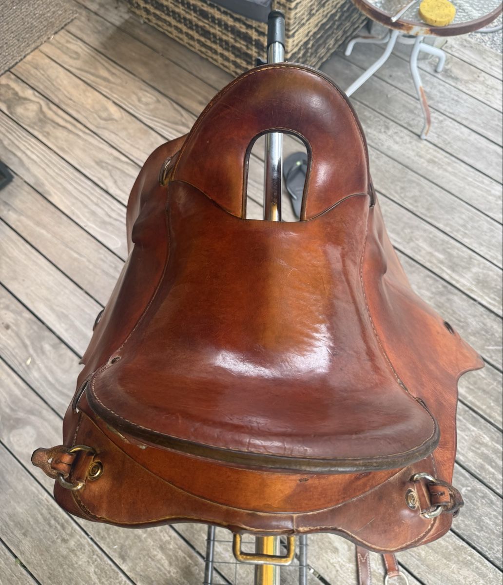 Selles, accessoires: Malibaud Sattel inkl. Pad – D'occasion à Knonau par jvll 3