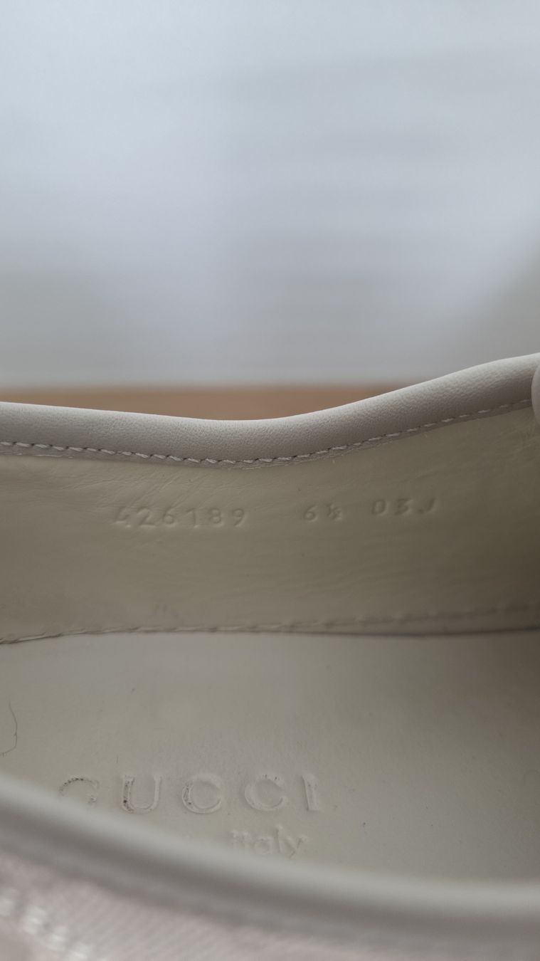 Gucci Scarpe da uomo: Gucci Sneakers Canvas Beige.Grösse 6.5 – Nuovo (secondo la descrizione) da Untersiggenthal venduto da utr_6m5b 2