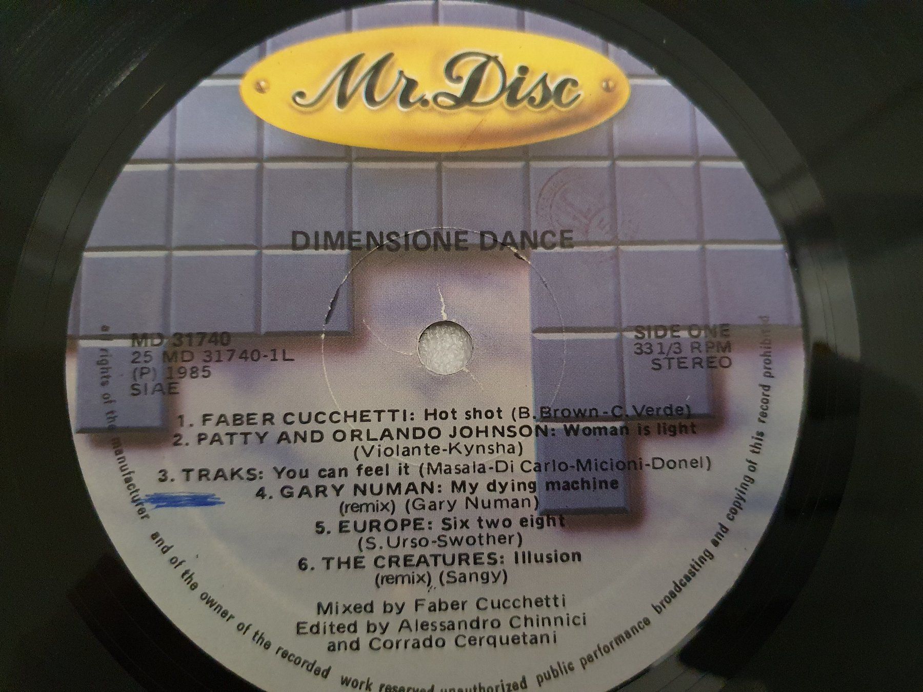 Dischi in vinile: Dimensione Dance – Usato da Uster venduto da Vinyl-Leidenschaft 3