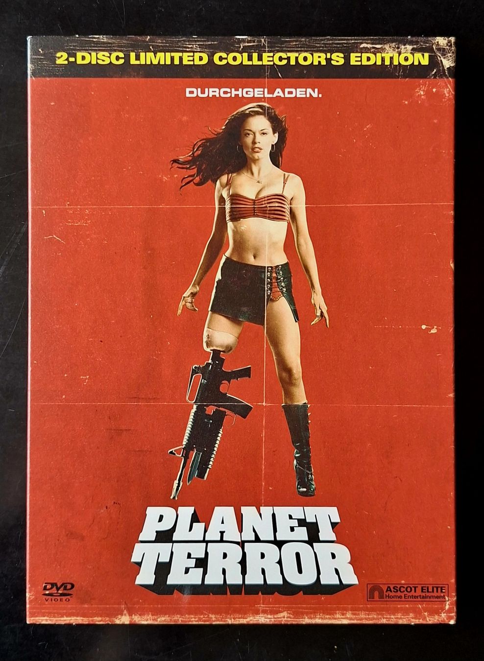 Tutti i DVDs: PLANET TERROR, 2-Disc Limited Collector's Edition – Usato da Liestal venduto da Abimos