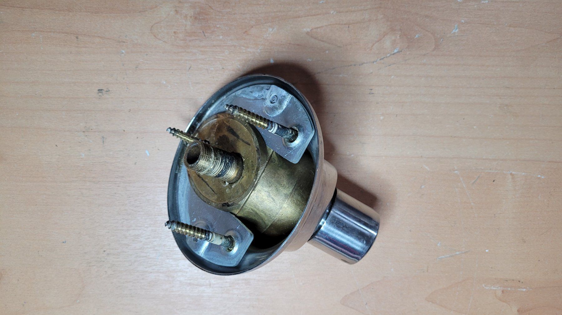 WC: Bouton déclenchement pour le wc pneumatique – Gebraucht aus Bionnens von Meg011 1