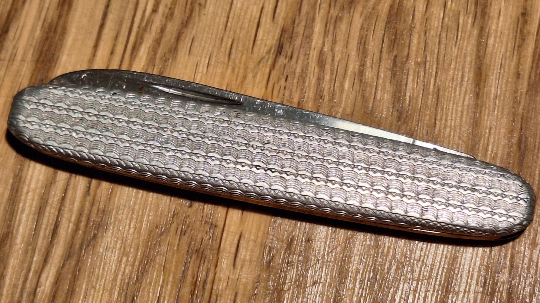Taschenmesser: Vintage Taschenmesser Aluminium – Gebraucht aus Dornach von majo8689
